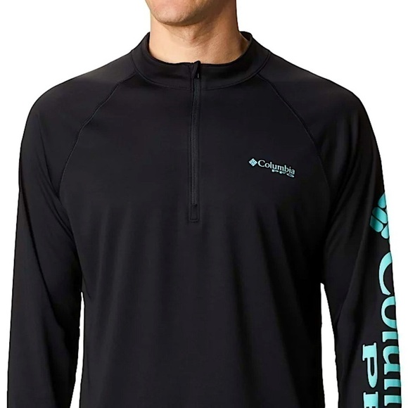 NWT Columbia PFG Terminal Tackle 1/4 Zip Pullover - Picture 1 of 8
